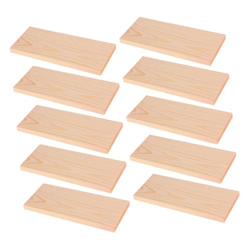 CORHAD 10 Stück Teiliges Rechteckige Kiefernholzplatten Naturbelassen Vielseitig für Basteln DIY Projekte Schulmodelle Kunstwerke und Heimdekorationen Robuste Holzstücke für Kreative CORHAD 10 Stück Teiliges Rechteckige Kiefernholzplatten Naturbelassen Vielseitig für Basteln DIY Projekte Schulmodelle Kunstwerke und Heimdekorationen Robuste Holzstücke für Kreative von CORHAD
