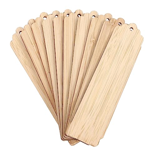 CORHAD 10 Stück Unbeschriftete Holz Lesezeichen für DIY Kreative Bastelmaterialien zum Gestalten von Lesezeichen für Lehrer und Leicht zu Bemalen Beschriften CORHAD 10 Stück Unbeschriftete Holz Lesezeichen für DIY Kreative Bastelmaterialien zum Gestalten von Lesezeichen für Lehrer und Leicht zu Bemalen Beschriften von CORHAD