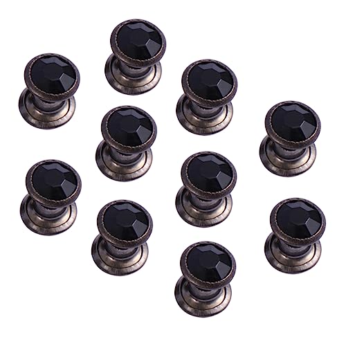 CORHAD 100 Stück Bunte Diamant Schmuck Nieten für Diy Kleidung Hochwertiges Design Metallaccessoires mit Zinnrand für Schmuckherstellung und Kleidungsgestaltung von CORHAD