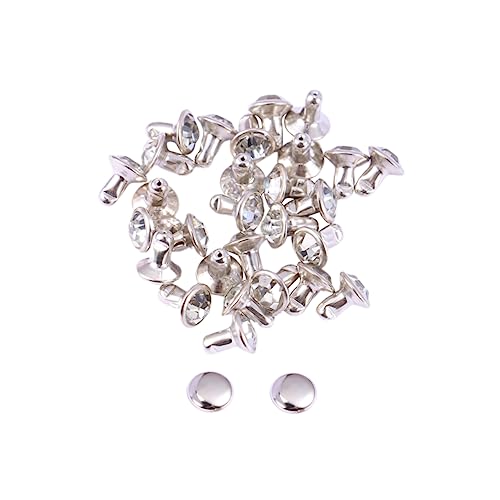 CORHAD 100 Stück Bunte Strass Diamanten Schmuckzubehör für Kunstdesign und Bekleidungsdekoration Silberrand Weiße Diamanten für Diy Schmuck und Kreative Projekte CORHAD 100 Stück Bunte Strass Diamanten Schmuckzubehör für Kunstdesign und Bekleidungsdekoration Silberrand Weiße Diamanten für Diy Schmuck und Kreative Projekte von CORHAD