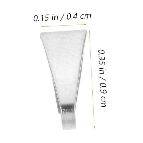 CORHAD 100 Stück Edelstahl Gliederschnallen für DIY Schmuck Basteln Rostfrei Langlebig Kettenverschluss Anhänger Clips für Halsketten Armbänder Anhänger Zubehör CORHAD 100 Stück Edelstahl Gliederschnallen für DIY Schmuck Basteln Rostfrei Langlebig Kettenverschluss Anhänger Clips für Halsketten Armbänder Anhänger Zubehör von CORHAD