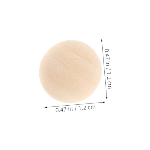CORHAD 100 Stück Halbrunde Holzperlen Natürliche Glatte Bastelperlen für DIY Schmuck Handwerk Malerei Sichere Hemu holzkugeln für Kreative Bastelprojekte CORHAD 100 Stück Halbrunde Holzperlen Natürliche Glatte Bastelperlen für DIY Schmuck Handwerk Malerei Sichere Hemu holzkugeln für Kreative Bastelprojekte von CORHAD