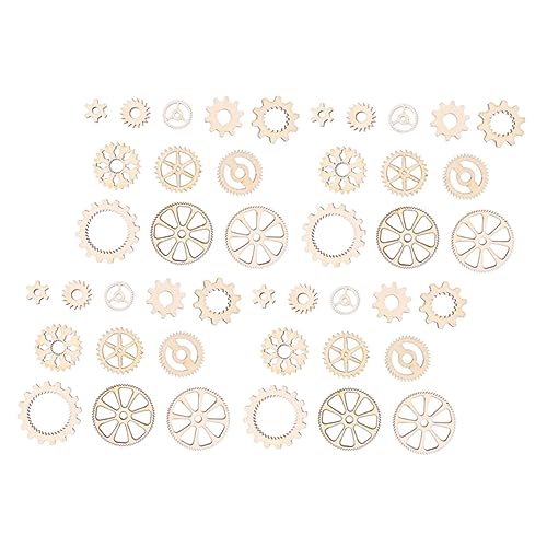 CORHAD 100 Stück Holz Scheiben DIY Holzspäne Kreative Zahnräder Bastelset Arten Verpackung Leicht und Sicher für Kinderhandwerk CORHAD 100 Stück Holz Scheiben DIY Holzspäne Kreative Zahnräder Bastelset Arten Verpackung Leicht und Sicher für Kinderhandwerk von CORHAD