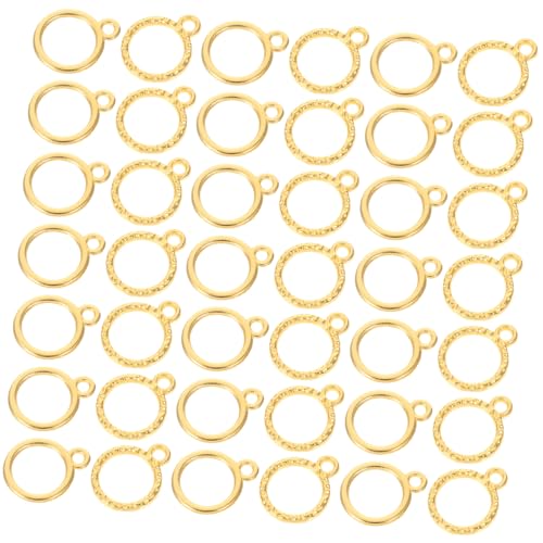 CORHAD 100 Stück Offene Runde Bezel Anhänger für Resin Schmuckherstellung Hohler Rahmen aus Zinklegierung Uv Harz Kompatibel DIY Bastelset für Armbänder und Halsketten CORHAD 100 Stück Offene Runde Bezel Anhänger für Resin Schmuckherstellung Hohler Rahmen aus Zinklegierung Uv Harz Kompatibel DIY Bastelset für Armbänder und Halsketten von CORHAD