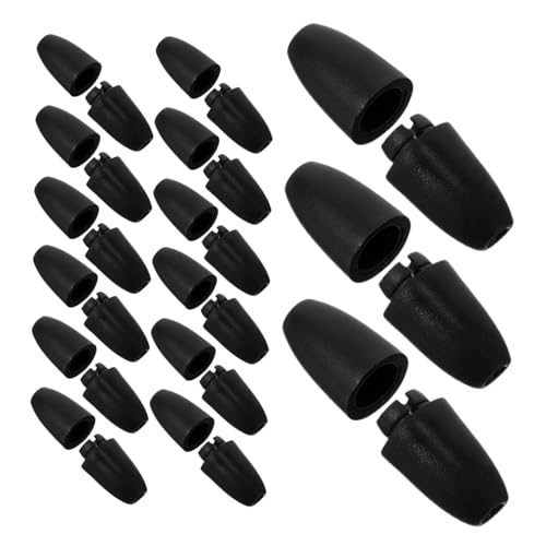 CORHAD 100 Stück Schwarze Kunststoff Sicherheitsverschlüsse Abnehmbare Perlen Bügelverbinder für Halsketten und Armbänder Flexibel Praktisch für Schmuckherstellung und DIY Projekte CORHAD 100 Stück Schwarze Kunststoff Sicherheitsverschlüsse Abnehmbare Perlen Bügelverbinder für Halsketten und Armbänder Flexibel Praktisch für Schmuckherstellung und DIY Projekte von CORHAD