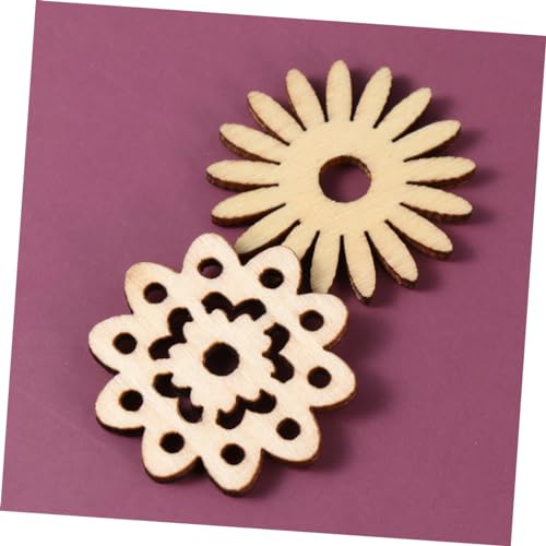 CORHAD 100 Stück Teiliges Holzblüten Streudeko Robuste Holzscheiben mit Glatter Oberfläche zum Basteln Bemalen und Dekorieren für DIY Kunstprojekte Scrapbooking Party und Wohnaccessoires CORHAD 100 Stück Teiliges Holzblüten Streudeko Robuste Holzscheiben mit Glatter Oberfläche zum Basteln Bemalen und Dekorieren für DIY Kunstprojekte Scrapbooking Party und Wohnaccessoires von CORHAD