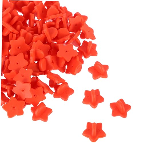 CORHAD 100 Stück Teiliges Pin Backings mit Sternform Langlebige Kunststoff Clutch Verschlüsse für Anstecknadeln Sichere Befestigung für Broschen und Anstecker zum Basteln und DIY Schmuck CORHAD 100 Stück Teiliges Pin Backings mit Sternform Langlebige Kunststoff Clutch Verschlüsse für Anstecknadeln Sichere Befestigung für Broschen und Anstecker zum Basteln und DIY Schmuck von CORHAD