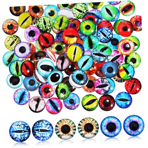 CORHAD 100 Stück Teiliges Realistische Glasaugen Flach Blau für Kuscheltiere Puppenaugen DIY Basteln Langlebig Robust für Häkeltiere und Stofftiere CORHAD 100 Stück Teiliges Realistische Glasaugen Flach Blau für Kuscheltiere Puppenaugen DIY Basteln Langlebig Robust für Häkeltiere und Stofftiere von CORHAD