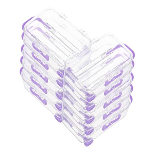 CORHAD 12 Stück Teiliges Mini koffer Süßigkeitenbox Transparent Partygeschenkbox für Hochzeiten Brautdusche und Feierlichkeiten Elegantes Langlebiges Design mit Geräumigem Innenraum und von CORHAD