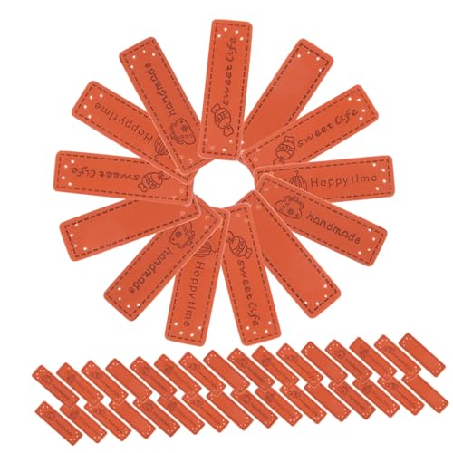 CORHAD 120 Stück Teiliges DIY Leder-nähetiketten Löchern Flexible Handmade Labels für Kleidung Strickwaren Taschen und Hüte Einfache Anbringung Langlebig und Vielseitig für Kreative CORHAD 120 Stück Teiliges DIY Leder-nähetiketten Löchern Flexible Handmade Labels für Kleidung Strickwaren Taschen und Hüte Einfache Anbringung Langlebig und Vielseitig für Kreative von CORHAD