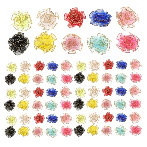 CORHAD 150 Stück Mini-netz-blütenköpfe, Künstliche 3d-nelken, Kunstblumenköpfe Zum Basteln, Für Hochzeiten, Haare, Kappen, Kleider, Nähdekorationen CORHAD 150 Stück Mini-netz-blütenköpfe, Künstliche 3d-nelken, Kunstblumenköpfe Zum Basteln, Für Hochzeiten, Haare, Kappen, Kleider, Nähdekorationen von CORHAD