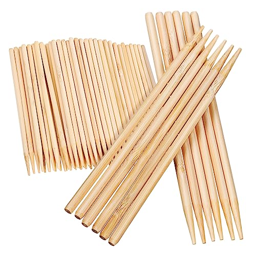 CORHAD 150Stücke Kratzstift Bambus Robuste Holzstäbe für Kratzpapier für DIY Kunstprojekte und Bastelarbeiten Langlebig und Einfach zu Handhaben von CORHAD