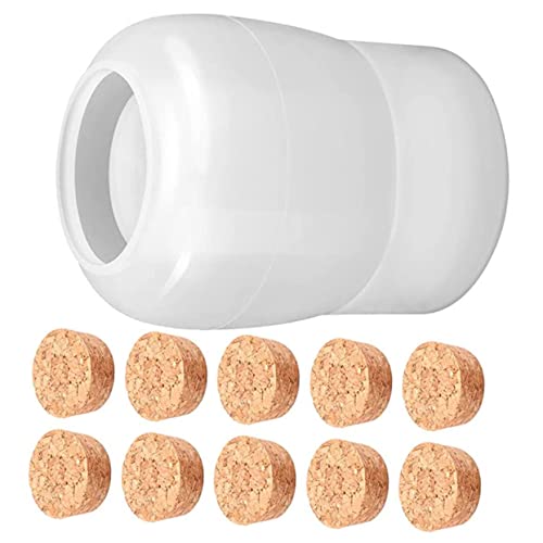 CORHAD 1Satz Silikonform für DIY Aufbewahrungsflasche Silikonhandwerksform mit Gießform für Projekte Einfach zu Bedienen und Elastisch von CORHAD