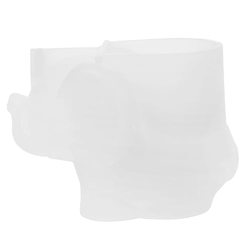 CORHAD 1Stück Elefantenform Silikonformen für Epoxidharz DIY Elefantenkristallform und Sicher für Schönheits Make Up Aufbewahrung und Kunsthandwerke von CORHAD