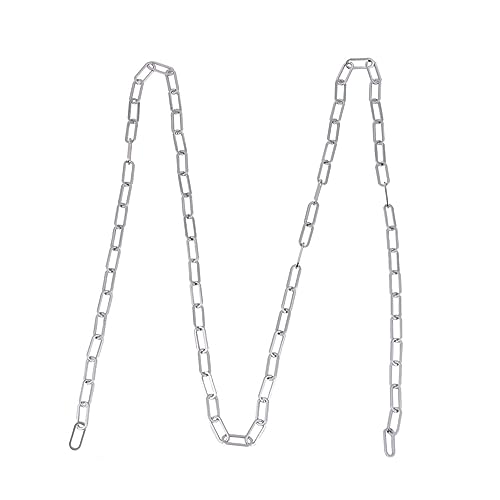 CORHAD 1Stück Link Chain DIY Lange Kette Titanstahl für Schmuckherstellung Taschenketten Projekte Hochwertige Verarbeitung Langlebig von CORHAD