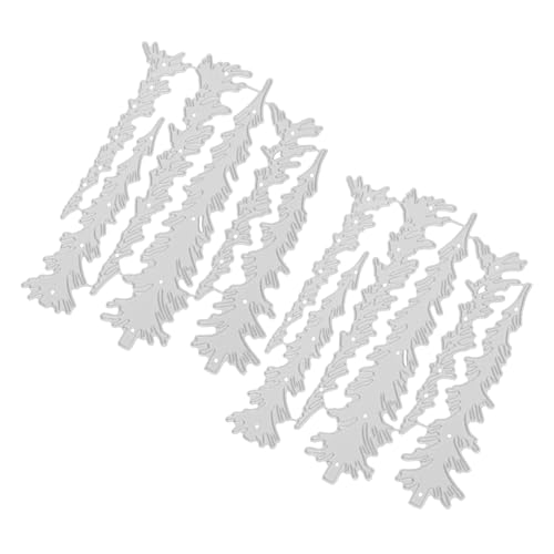 CORHAD 2 Stück Diy-metallstanzformen Mit Weihnachtsbaum-, Stanzformen, Bastelvorlagen Für Scrapbook-papier, Prägevorlagen Für Weihnachtskarten Und Festliche Dekorationen CORHAD 2 Stück Diy-metallstanzformen Mit Weihnachtsbaum-, Stanzformen, Bastelvorlagen Für Scrapbook-papier, Prägevorlagen Für Weihnachtskarten Und Festliche Dekorationen von CORHAD