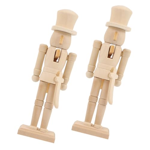CORHAD 2 Stück Große Unbemalte Holz Soldaten zum Selbergestalten DIY Weihnachtsdekoration mit Stabilem Standfuß für und Bastelprojekte CORHAD 2 Stück Große Unbemalte Holz Soldaten zum Selbergestalten DIY Weihnachtsdekoration mit Stabilem Standfuß für und Bastelprojekte von CORHAD