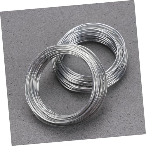 CORHAD 2 Stück Metall draht DIY Basteldraht für Puppenskelett Modellbau Skulptur Zubehör Langlebig Flexibel für Kunsthandwerk und Handarbeiten CORHAD 2 Stück Metall draht DIY Basteldraht für Puppenskelett Modellbau Skulptur Zubehör Langlebig Flexibel für Kunsthandwerk und Handarbeiten von CORHAD