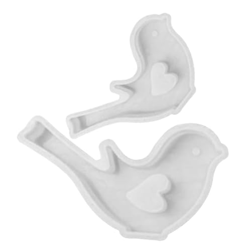 CORHAD 2 Stück Silikon Vogelform Flexible DIY Gießformen für Bastelprojekte Geeignet für Harz und Kreative Cookie Dekoration Einfache Entformung Vielseitige Bastelzubehör für Heim und CORHAD 2 Stück Silikon Vogelform Flexible DIY Gießformen für Bastelprojekte Geeignet für Harz und Kreative Cookie Dekoration Einfache Entformung Vielseitige Bastelzubehör für Heim und von CORHAD