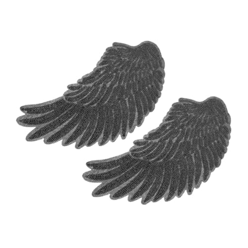 CORHAD 2 Stück Teiliges Engel Flügel Aufnäher mit Pailletten Bestickte Bügelapplikationen für DIY Kleidung Waschbare Textil patches für Jacken Jeans Rucksäcke und Festliche Dekoration CORHAD 2 Stück Teiliges Engel Flügel Aufnäher mit Pailletten Bestickte Bügelapplikationen für DIY Kleidung Waschbare Textil patches für Jacken Jeans Rucksäcke und Festliche Dekoration von CORHAD