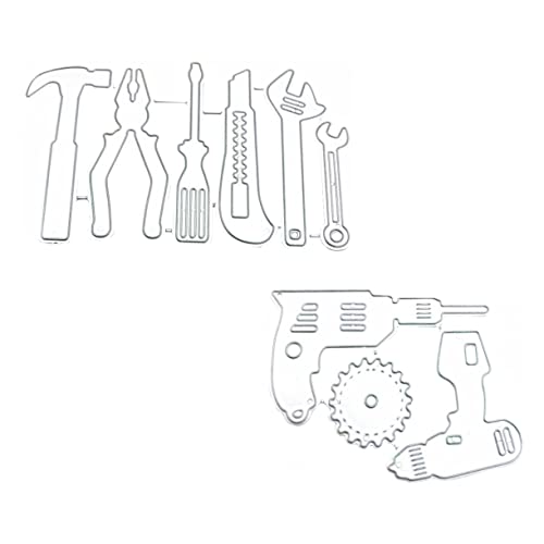 CORHAD 2 Teilige Werkzeugkombinationsform Gestanzte Kartenstanzformen Prägeform Formschablone Für Scrapbooking Dekoration Filigrane Stanzform Metallstanzform Kohlenstoffstahl CORHAD 2 Teilige Werkzeugkombinationsform Gestanzte Kartenstanzformen Prägeform Formschablone Für Scrapbooking Dekoration Filigrane Stanzform Metallstanzform Kohlenstoffstahl von CORHAD
