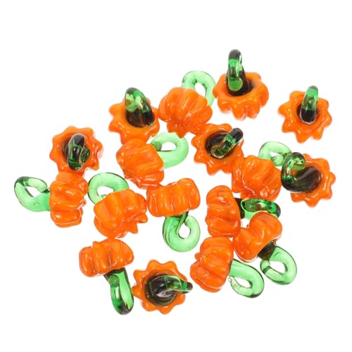 CORHAD 20 Stück Teiliges Glasperlen Kürbisform DIY Schmuckherstellung Anhänger Perlen für Halsketten Ohrringe Bastelperlen mit Aufhängering für Kreative Bastelprojekte CORHAD 20 Stück Teiliges Glasperlen Kürbisform DIY Schmuckherstellung Anhänger Perlen für Halsketten Ohrringe Bastelperlen mit Aufhängering für Kreative Bastelprojekte von CORHAD