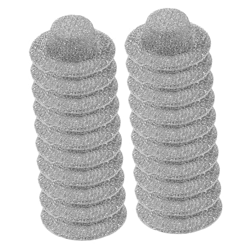 CORHAD 20 Stück Teiliges Miniatur-Jazz Silber Winzige DIY Puppenhüte für Bastelprojekte Dekorative Mini-hüte für Puppenhaus Party und Kreative Handarbeiten von CORHAD