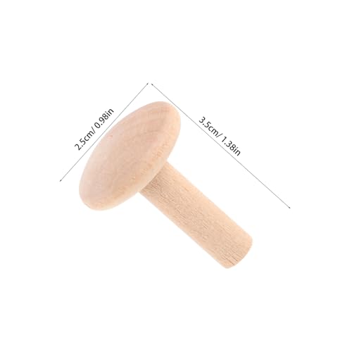 CORHAD 20 Stück Teiliges Natürliche Hartholz Dübel T Förmige Holzstifte Robuste Holz Pins für Möbelreparatur und Präzises Basteln für DIY Projekte und Handgefertigte Verbindungen CORHAD 20 Stück Teiliges Natürliche Hartholz Dübel T Förmige Holzstifte Robuste Holz Pins für Möbelreparatur und Präzises Basteln für DIY Projekte und Handgefertigte Verbindungen von CORHAD