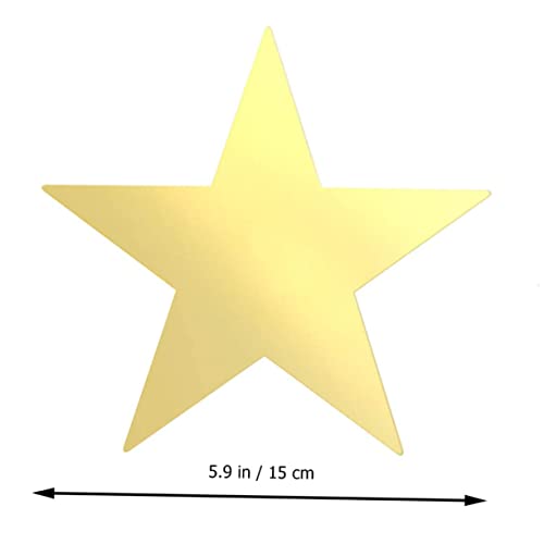 CORHAD 20 Stück Teiliges Zweiseitige Fünf Punkte Papierausschnitte Gold und Silber Filigrane Kindergarten Deko Vielseitige Wand und Partydekoration für Klassenzimmer Diy Bastelprojekte CORHAD 20 Stück Teiliges Zweiseitige Fünf Punkte Papierausschnitte Gold und Silber Filigrane Kindergarten Deko Vielseitige Wand und Partydekoration für Klassenzimmer Diy Bastelprojekte von CORHAD