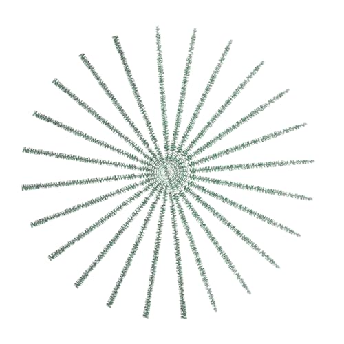 CORHAD 200 Stück Grüne Glitzernde Pfeifenputzer Bastelzubehör Biegbar DIY Bastelstangen für Kreative Handarbeiten und Weihnachtsdekoration CORHAD 200 Stück Grüne Glitzernde Pfeifenputzer Bastelzubehör Biegbar DIY Bastelstangen für Kreative Handarbeiten und Weihnachtsdekoration von CORHAD