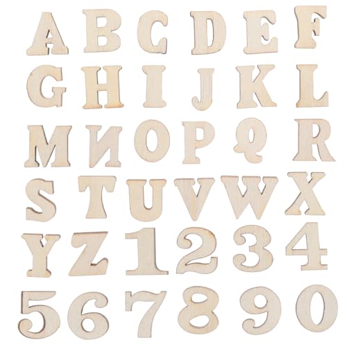 CORHAD 200 Stück Holzbuchstaben und Zahlen Set Unbearbeitet Kleine Holzbuchstaben für Diy Bastelprojekte Stabile Holznummern für Kreative Heimdekoration und Frühkindliche Bildung CORHAD 200 Stück Holzbuchstaben und Zahlen Set Unbearbeitet Kleine Holzbuchstaben für Diy Bastelprojekte Stabile Holznummern für Kreative Heimdekoration und Frühkindliche Bildung von CORHAD