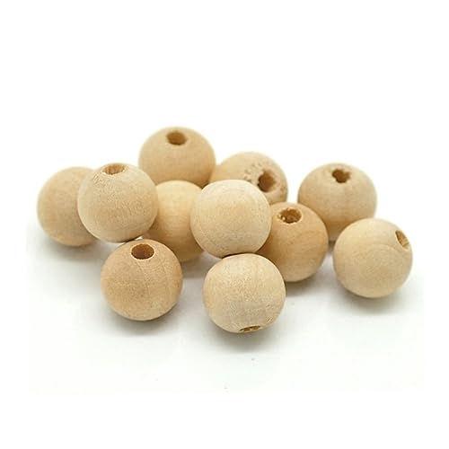 CORHAD 200 Stück Runde Natürliche Holzperlen Perforierte Spacer Perlen für Schmuckherstellung DIY Bastelperlen zum Auffädeln Unbehandelte Holzkugeln für Kreative Bastelprojekte CORHAD 200 Stück Runde Natürliche Holzperlen Perforierte Spacer Perlen für Schmuckherstellung DIY Bastelperlen zum Auffädeln Unbehandelte Holzkugeln für Kreative Bastelprojekte von CORHAD
