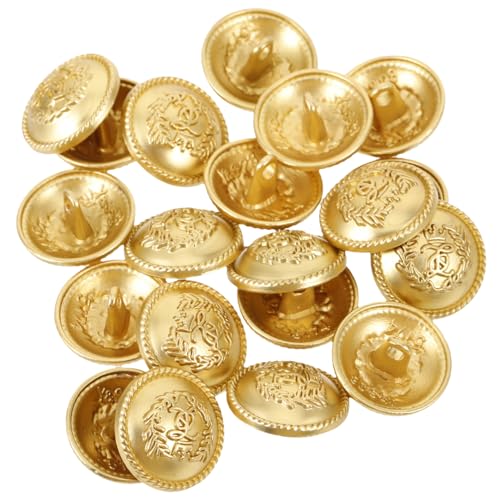 CORHAD 20Stücke Britische Stil Nähknöpfe Dekorative Metallknöpfe für Kleidung Runde Knöpfe DIY Dekore für Anzüge und Hüte CORHAD 20Stücke Britische Stil Nähknöpfe Dekorative Metallknöpfe für Kleidung Runde Knöpfe DIY Dekore für Anzüge und Hüte von CORHAD