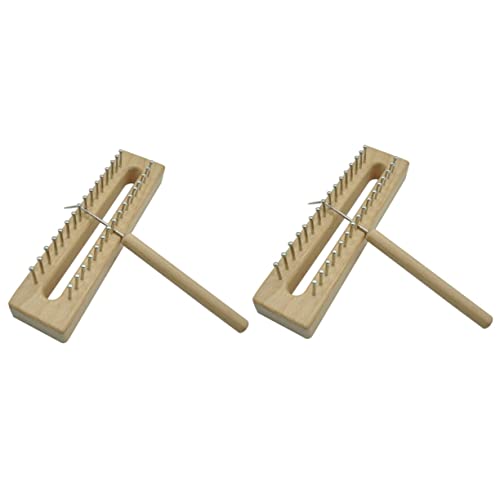 CORHAD 2sätze Holz Strickrahmen Zubehör Schal Webstuhl Mit Häkelhaken Für Weiche Und Dicker Garn Für Anfänger Und Kreative Handarbeiten CORHAD 2sätze Holz Strickrahmen Zubehör Schal Webstuhl Mit Häkelhaken Für Weiche Und Dicker Garn Für Anfänger Und Kreative Handarbeiten von CORHAD