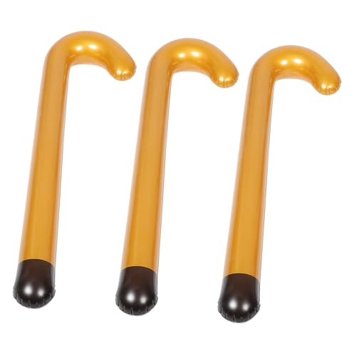 CORHAD 3 Stück Aufblasbarer Gehstock PVC Stabiler Geh Hilfstab Vielseitiges Party Accessoire für Senioren und Oldman Kostüme für Halloween Cosplay und Outdoor Einsatz CORHAD 3 Stück Aufblasbarer Gehstock PVC Stabiler Geh Hilfstab Vielseitiges Party Accessoire für Senioren und Oldman Kostüme für Halloween Cosplay und Outdoor Einsatz von CORHAD