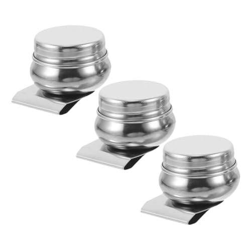 CORHAD 3 Stück Pinsel Pinselwaschtopf Ölpalettenbecher Pinselreinigungstopf Ölpinseltopf Künstlerpinselhalter Ölfarbenmischbecher Künstler Stahlschöpflöffel Rostfreier CORHAD 3 Stück Pinsel Pinselwaschtopf Ölpalettenbecher Pinselreinigungstopf Ölpinseltopf Künstlerpinselhalter Ölfarbenmischbecher Künstler Stahlschöpflöffel Rostfreier von CORHAD