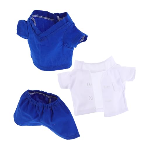 CORHAD 3 Stück Plüschtiere Kleidung Arztkostüm für Puppen Tiefblaue Arzt Outfits für Kuscheltiere Detaillierte Puppenkleidung für Kreatives Verkleiden und Fantasievolles Rollenspiel CORHAD 3 Stück Plüschtiere Kleidung Arztkostüm für Puppen Tiefblaue Arzt Outfits für Kuscheltiere Detaillierte Puppenkleidung für Kreatives Verkleiden und Fantasievolles Rollenspiel von CORHAD