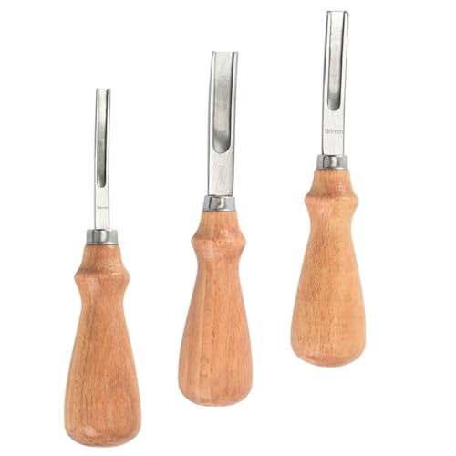CORHAD 3 Stück Teiliges Lederrandschleifset für DIY Lederbearbeitung Langlebige Kantenpolierer Schlitzbreiten zum Glätten Schärfen und Formen von Lederkanten CORHAD 3 Stück Teiliges Lederrandschleifset für DIY Lederbearbeitung Langlebige Kantenpolierer Schlitzbreiten zum Glätten Schärfen und Formen von Lederkanten von CORHAD