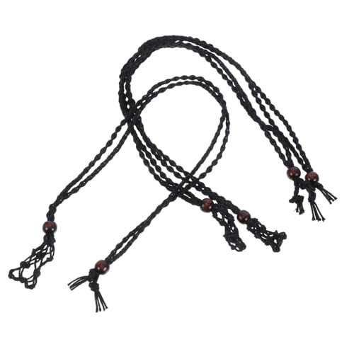 CORHAD 3 Stück Verstellbare Schmuckkordel mit Leerem Handgewebtem Kristallkäfig Flexibler Netz anhänger für DIY charm pendants Vielseitige Halskettenzubehör Schwarzes Netz CORHAD 3 Stück Verstellbare Schmuckkordel mit Leerem Handgewebtem Kristallkäfig Flexibler Netz anhänger für DIY charm pendants Vielseitige Halskettenzubehör Schwarzes Netz von CORHAD