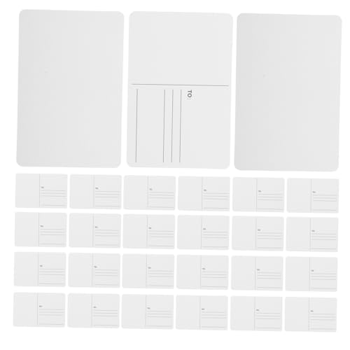 CORHAD 30 Blatt Blanko Postkarten Aquarellpapier für DIY Basteln und Bedrucken Mailable Handgemachte Zeichnungskarten für Hochzeitseinladungen Dankeskarten und Kreative Grußkarten von CORHAD