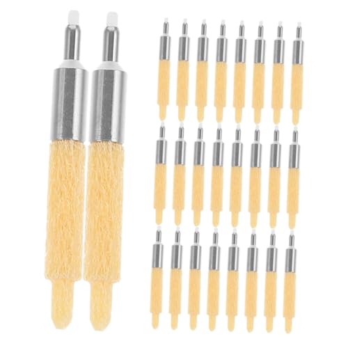 CORHAD 30 Stück Teiliges Ersatz Pinselspitzen für Acrylfarben Präzise und Langlebige Marker Nibs für DIY Graffiti Kalligraphie und Detaillierte Malarbeiten von CORHAD