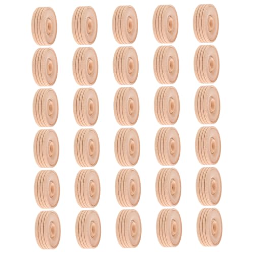 CORHAD 30 Stück Teiliges Holzräder für Stabile Glatte DIY Holzreifen mit Loch für Holzspielzeug Fahrzeugbau und Bastelprojekte CORHAD 30 Stück Teiliges Holzräder für Stabile Glatte DIY Holzreifen mit Loch für Holzspielzeug Fahrzeugbau und Bastelprojekte von CORHAD