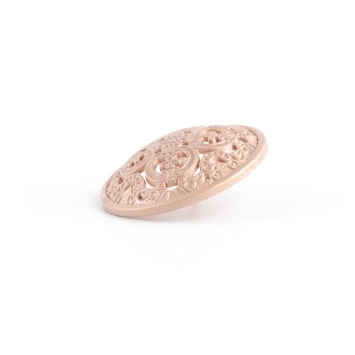 CORHAD 30 Stück Teiliges Metallknöpfe für Blazer und Cardigan Hohlgearbeitet Robustes Material DIY Nähzubehör für Kleidung und Handwerk in Gold von CORHAD