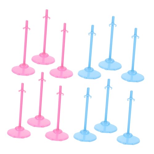 CORHAD 30 Stück Teiliges Puppenständer Einsetzbare Doll Support Halter Stabile Standklammern in Rosa und Blau Sicher mit Glatter Oberfläche zur Puppenpräsentation und Aufbewahrung CORHAD 30 Stück Teiliges Puppenständer Einsetzbare Doll Support Halter Stabile Standklammern in Rosa und Blau Sicher mit Glatter Oberfläche zur Puppenpräsentation und Aufbewahrung von CORHAD