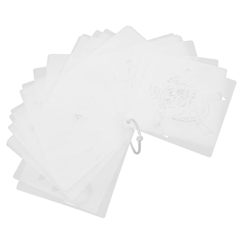CORHAD 30 Stück Teiliges Schildkröten schablonen Wiederverwendbar Präzise Meereslebewesen Vorlagen für Stoffmalerei DIY Bastelvorlagen Wanddekoration Scrapbooking Robustes Kunsthandwerk von CORHAD