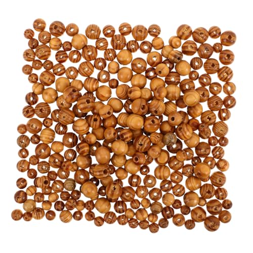 CORHAD 300 Stück Natürliche Holzperlen Gestreifte Runde Holz Spacer Beads für DIY Schmuckherstellung Armbänder Makramee und Bastelprojekte Vielseitiges Holzperlen Kit CORHAD 300 Stück Natürliche Holzperlen Gestreifte Runde Holz Spacer Beads für DIY Schmuckherstellung Armbänder Makramee und Bastelprojekte Vielseitiges Holzperlen Kit von CORHAD