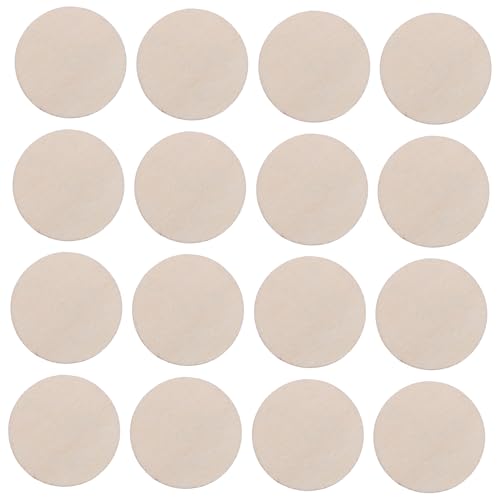 CORHAD 300 Stück Unbehandelte Holzscheiben Rund Naturholz Bastelholz Scheiben für DIY Malerei Handwerk Hochzeit Dekoration Rustikales Holzplättchen von CORHAD