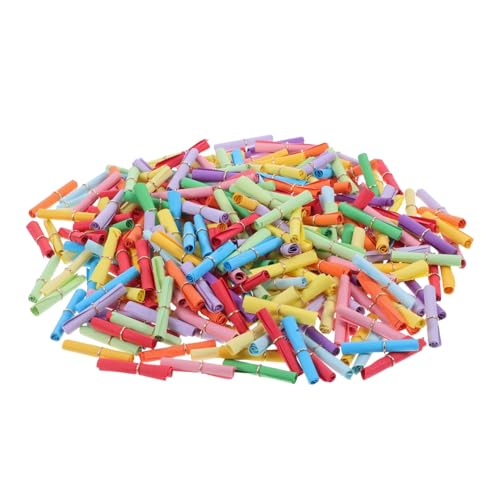 CORHAD 300Stücke Mini Wunschpapierrollen Bunten Farben Vintage Blankopapier für Flaschen für Romantische Anlässe Geburtstagsfeiern und Besondere Dekorationen CORHAD 300Stücke Mini Wunschpapierrollen Bunten Farben Vintage Blankopapier für Flaschen für Romantische Anlässe Geburtstagsfeiern und Besondere Dekorationen von CORHAD