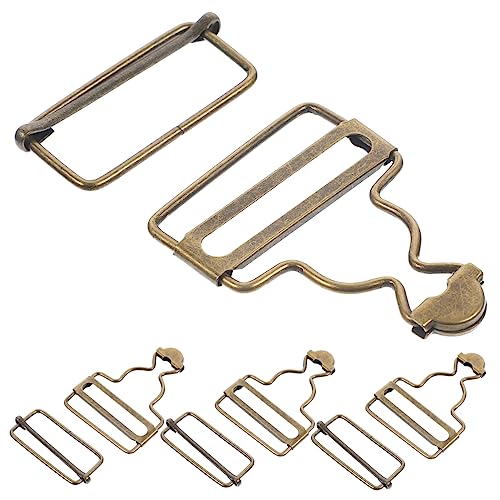 CORHAD 4 Stück Metall-latzhosenknöpfe Kürbisschnalle Ersatz Für Jeans Latzhose Und Schneehose Bronze von CORHAD
