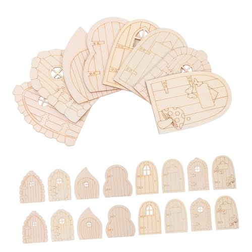 CORHAD 40 Stück Teiliges naturbelassenes Holz Miniatur Wichteltüren für Garten und Baum DIY Bastelset für Outdoor-Deko Unbemalt Vielseitig für Party Büro und Zuhause CORHAD 40 Stück Teiliges naturbelassenes Holz Miniatur Wichteltüren für Garten und Baum DIY Bastelset für Outdoor-Deko Unbemalt Vielseitig für Party Büro und Zuhause von CORHAD